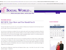 Tablet Screenshot of esocialworld.com